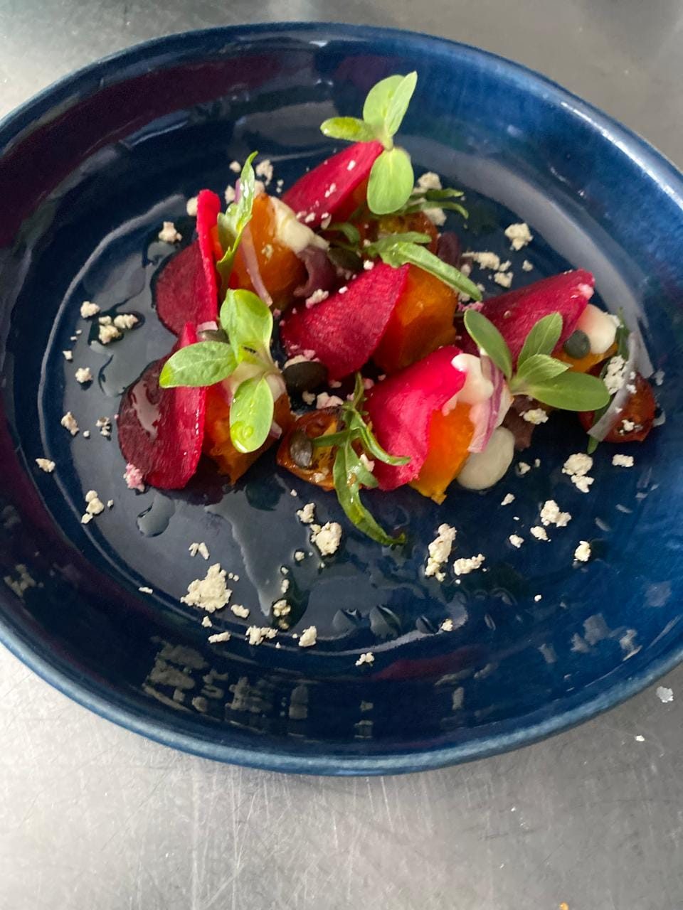 Roast Beet, Feta — Fine Dining